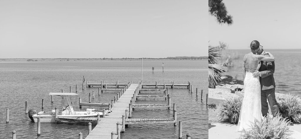 wedding on the bay in Daphne 