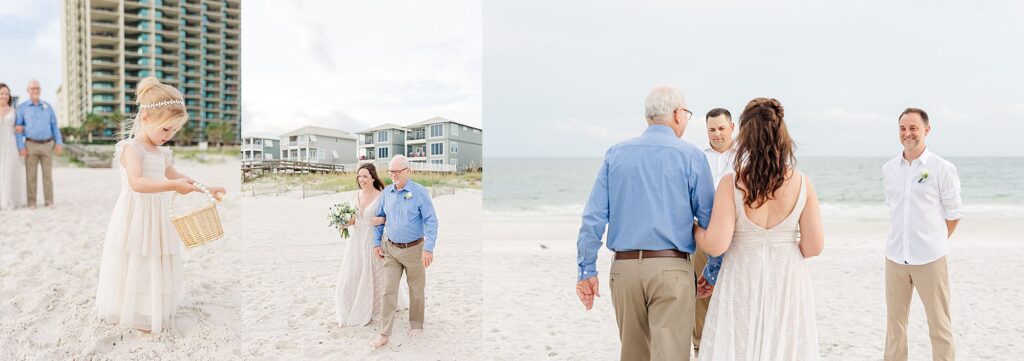 Orange Beach wedding ceremony