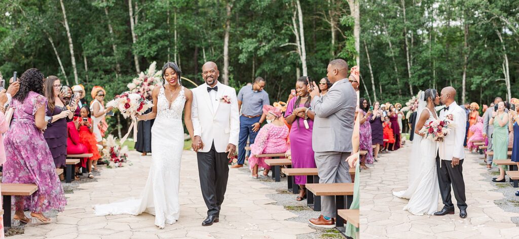 Colorful-outdoor-ceremony