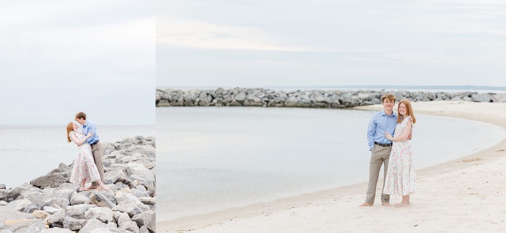 Alabama engagement session by the water 