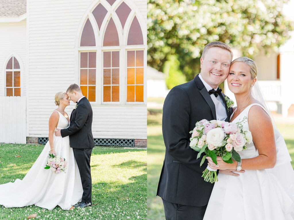 church Wedding portraits 
