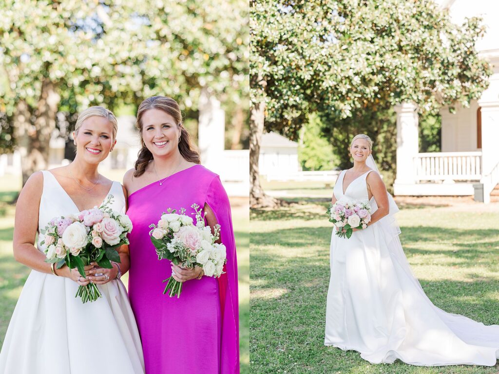 Bride with Maid of Honor 