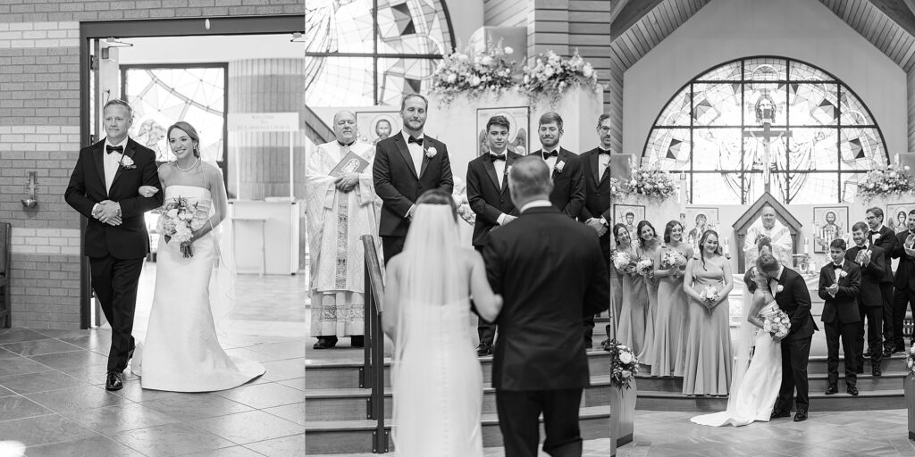 St. Lawrence Catholic church wedding 