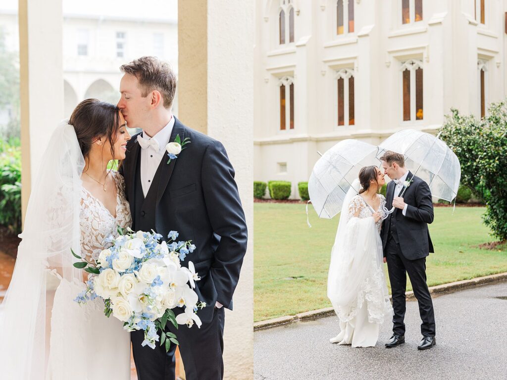 wedding photos with umbrellas 