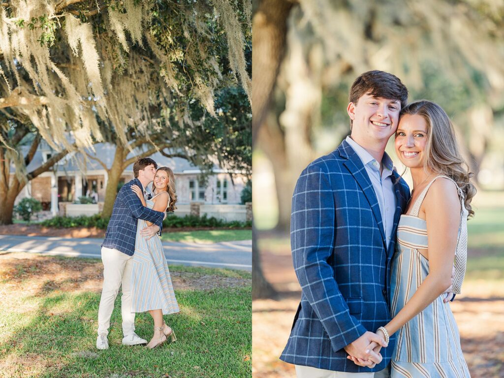 Newly engaged portraits 