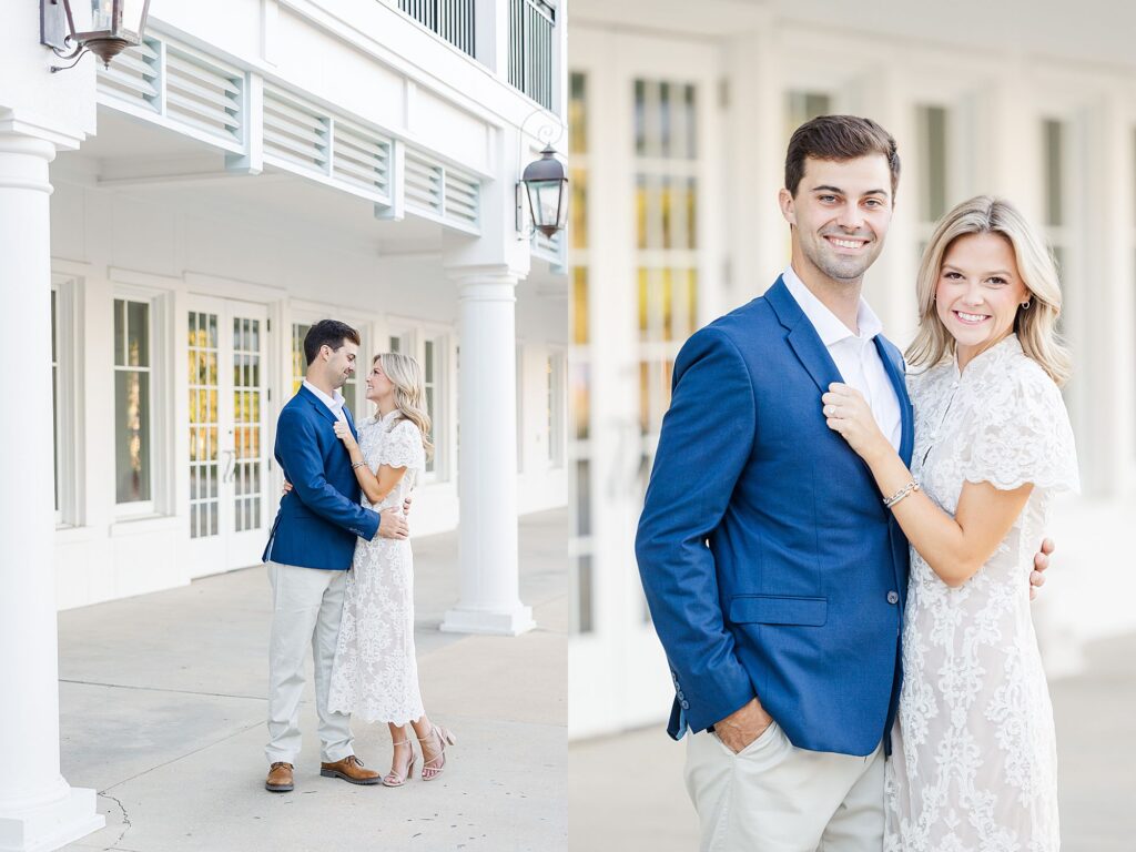 Downtown engagement photos