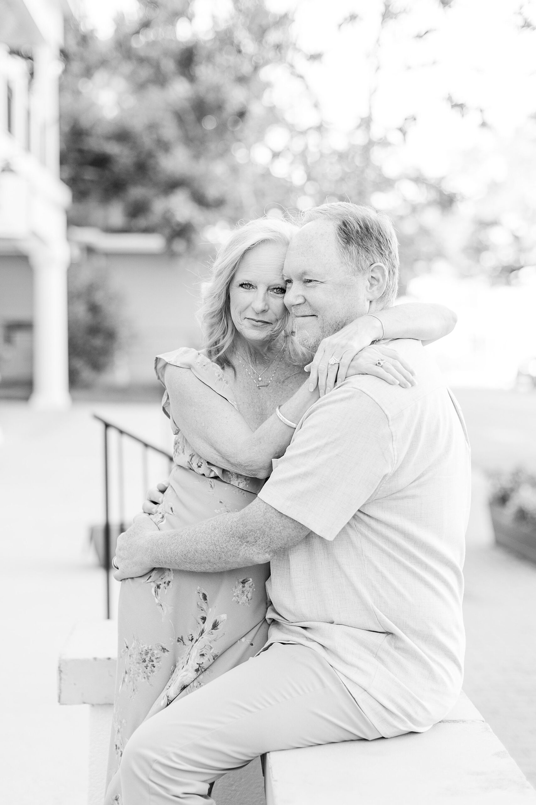 Black and white portrait 