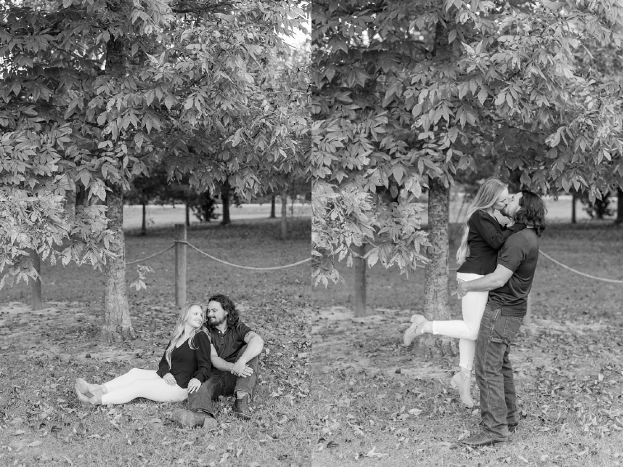Fall Engagement Session in Fairhope