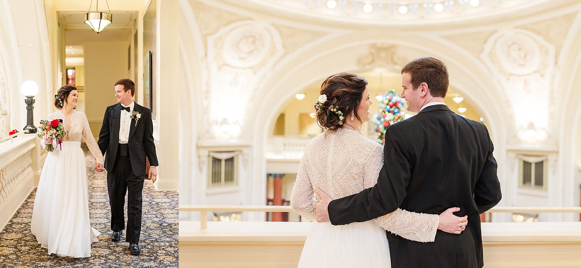 Battle House Photos at Christmas time