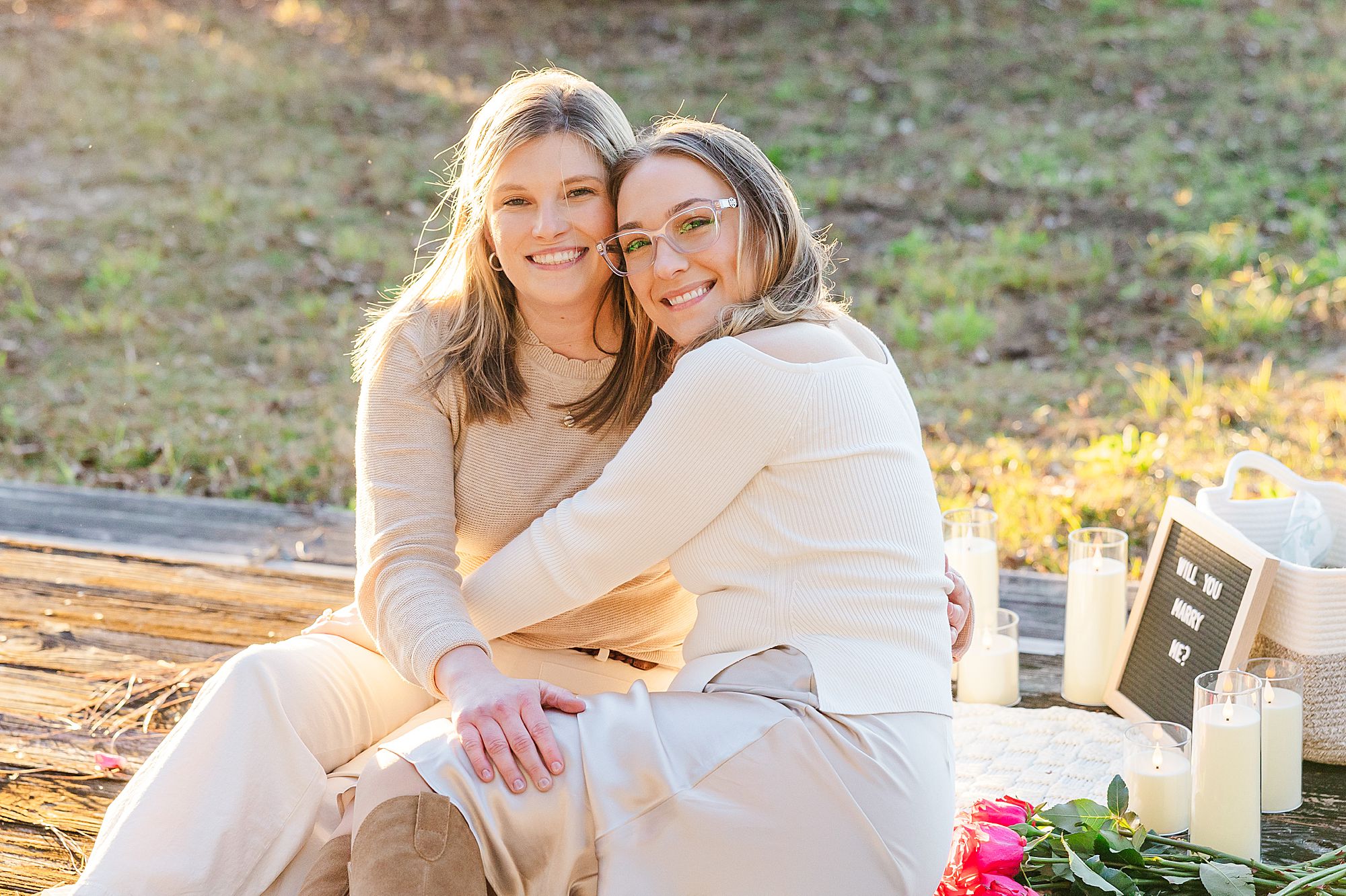 Will you marry me sign 