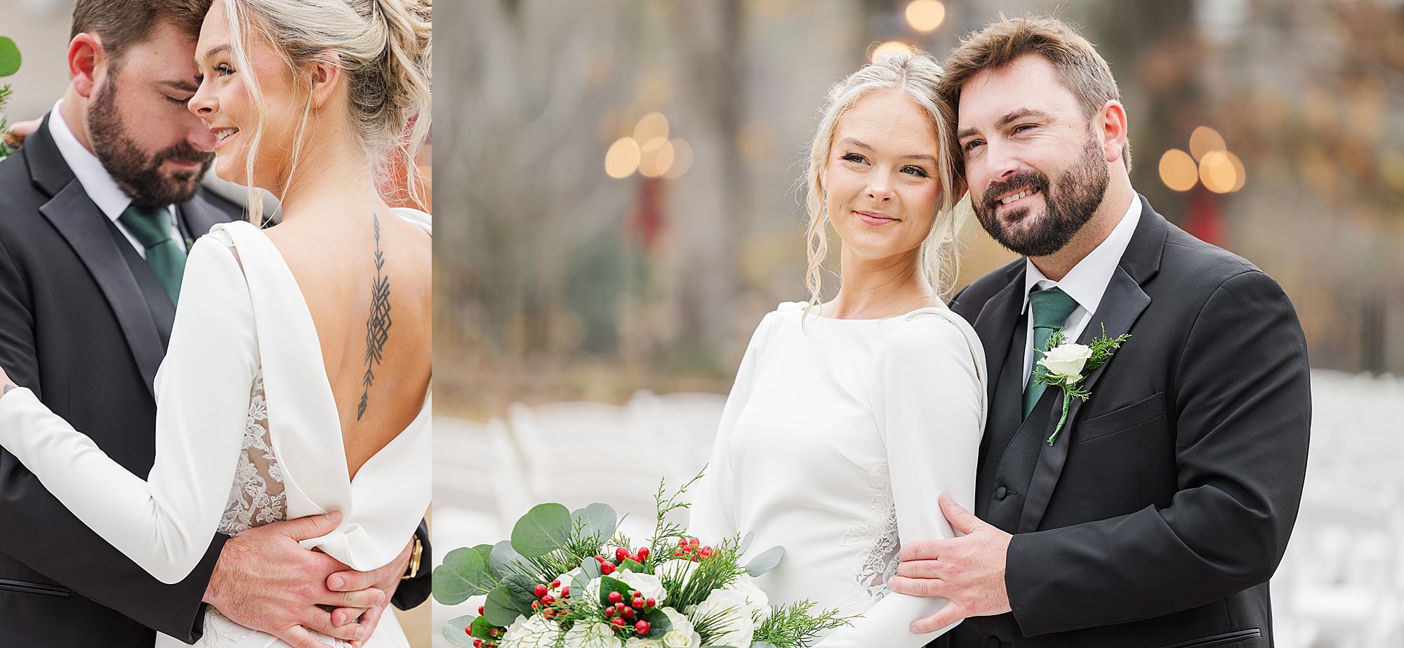 Bride and groom photos by Photography by Toni