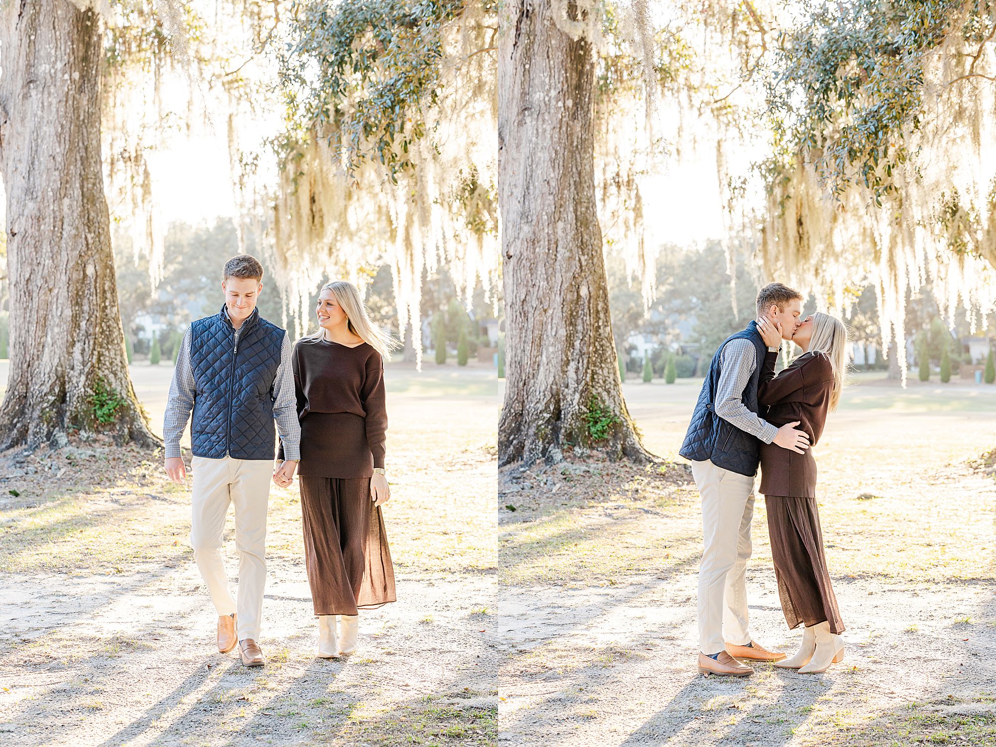 engagement session in point clear al 