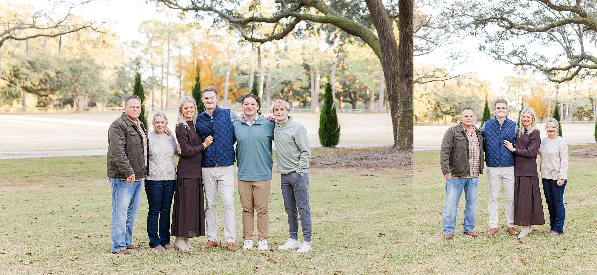 family portraits at point clear home 