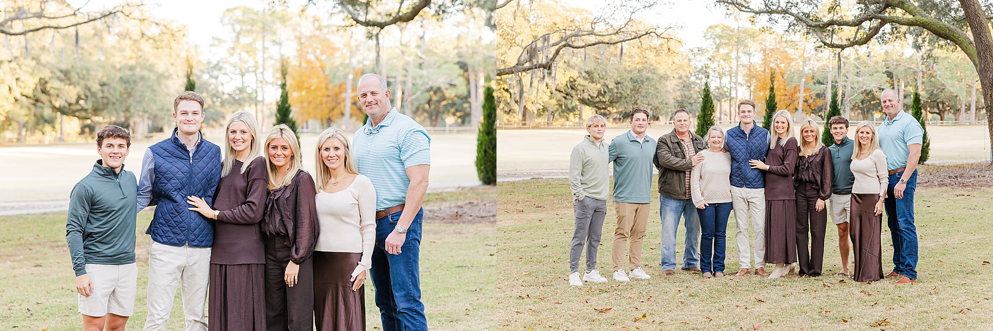 newly engaged photo with family 