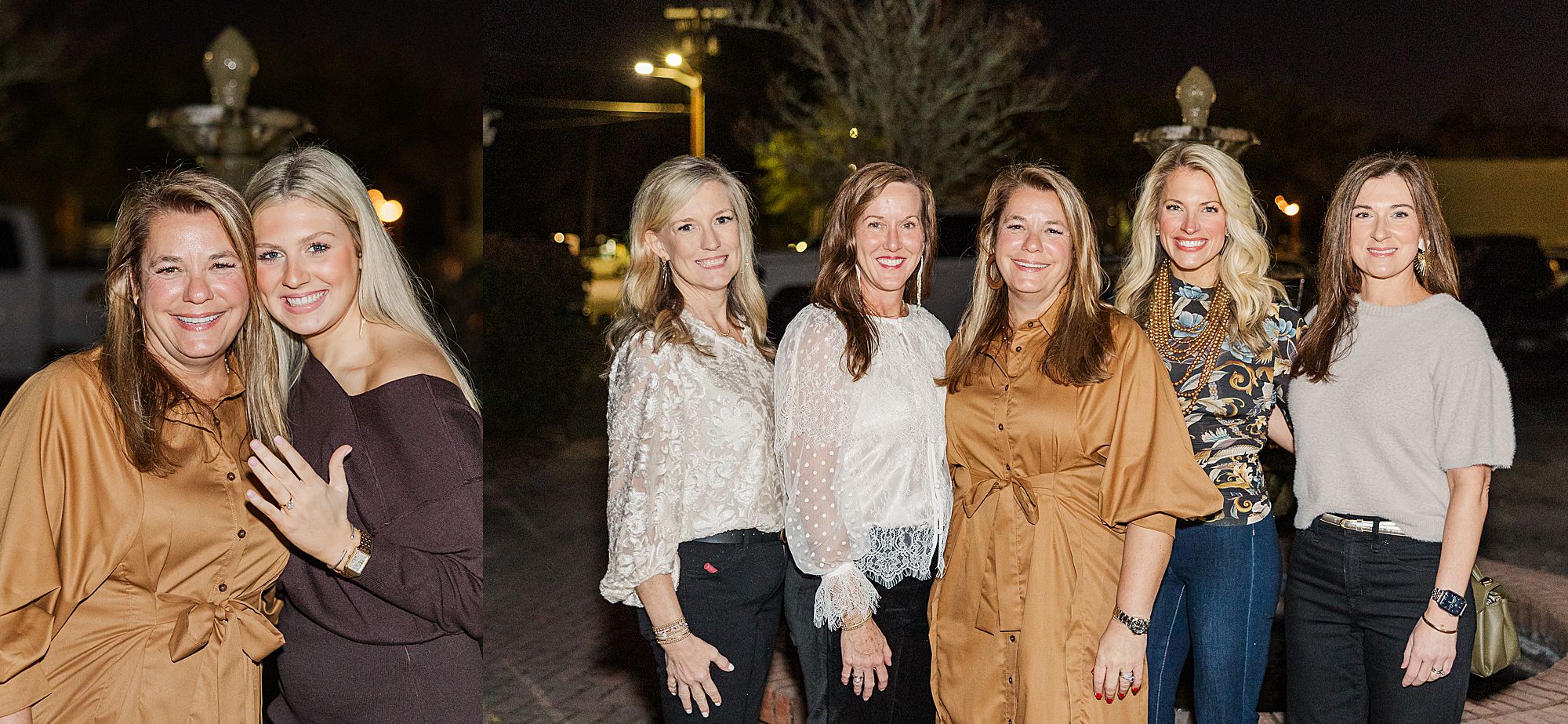 bride with mom after proposal 