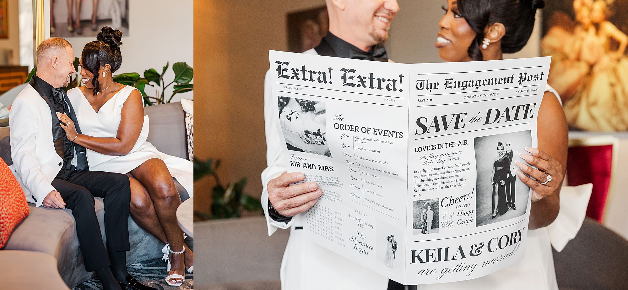 Engagement Announcement Photos