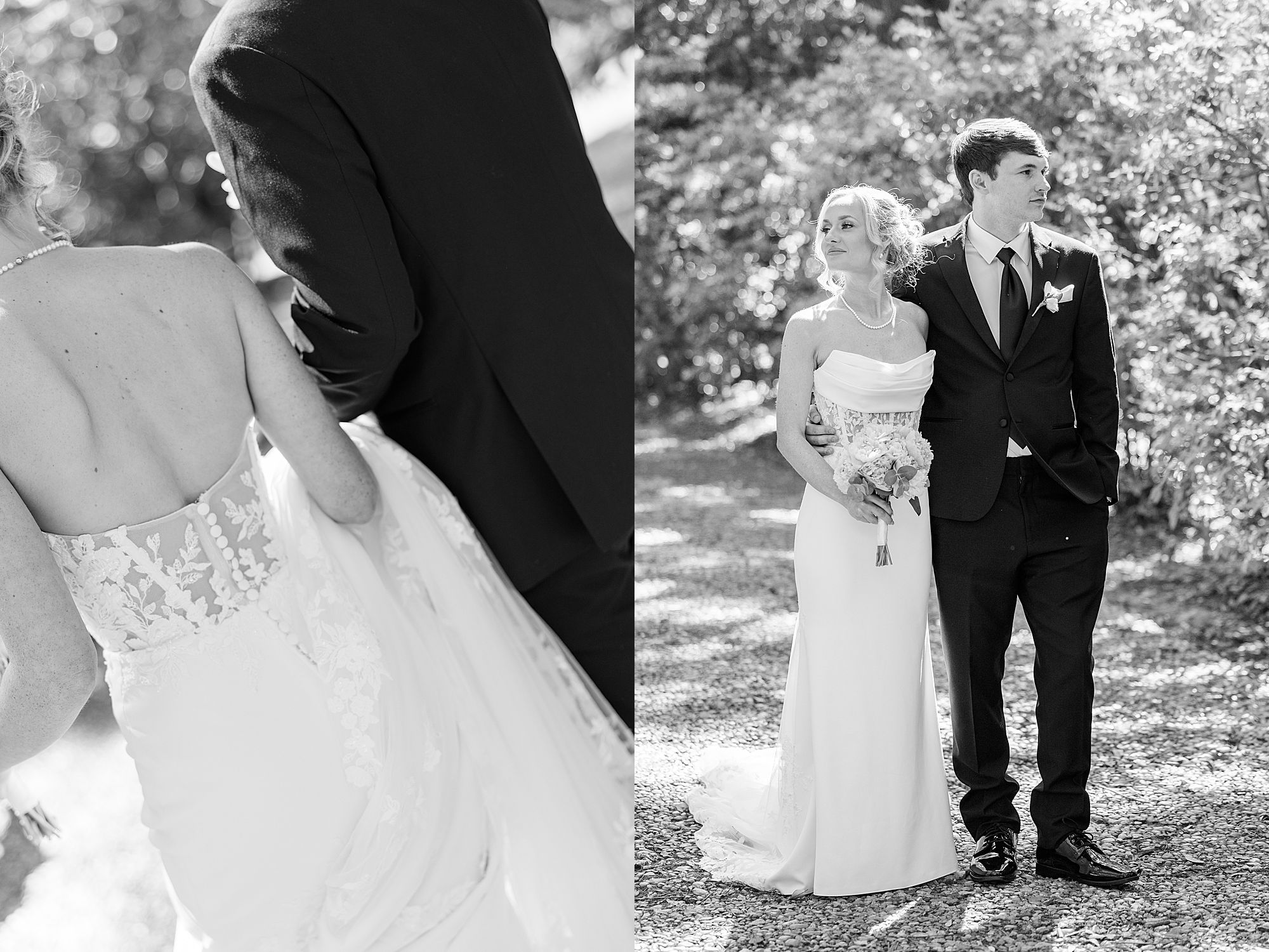 artistic wedding portraits