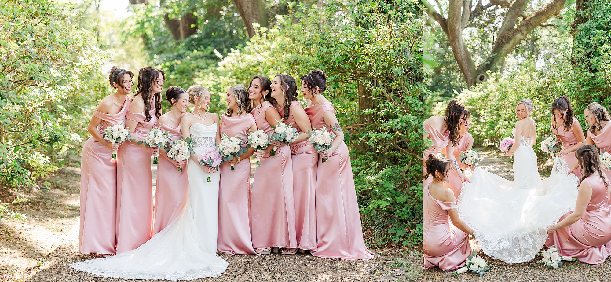 bright and airy wedding photos