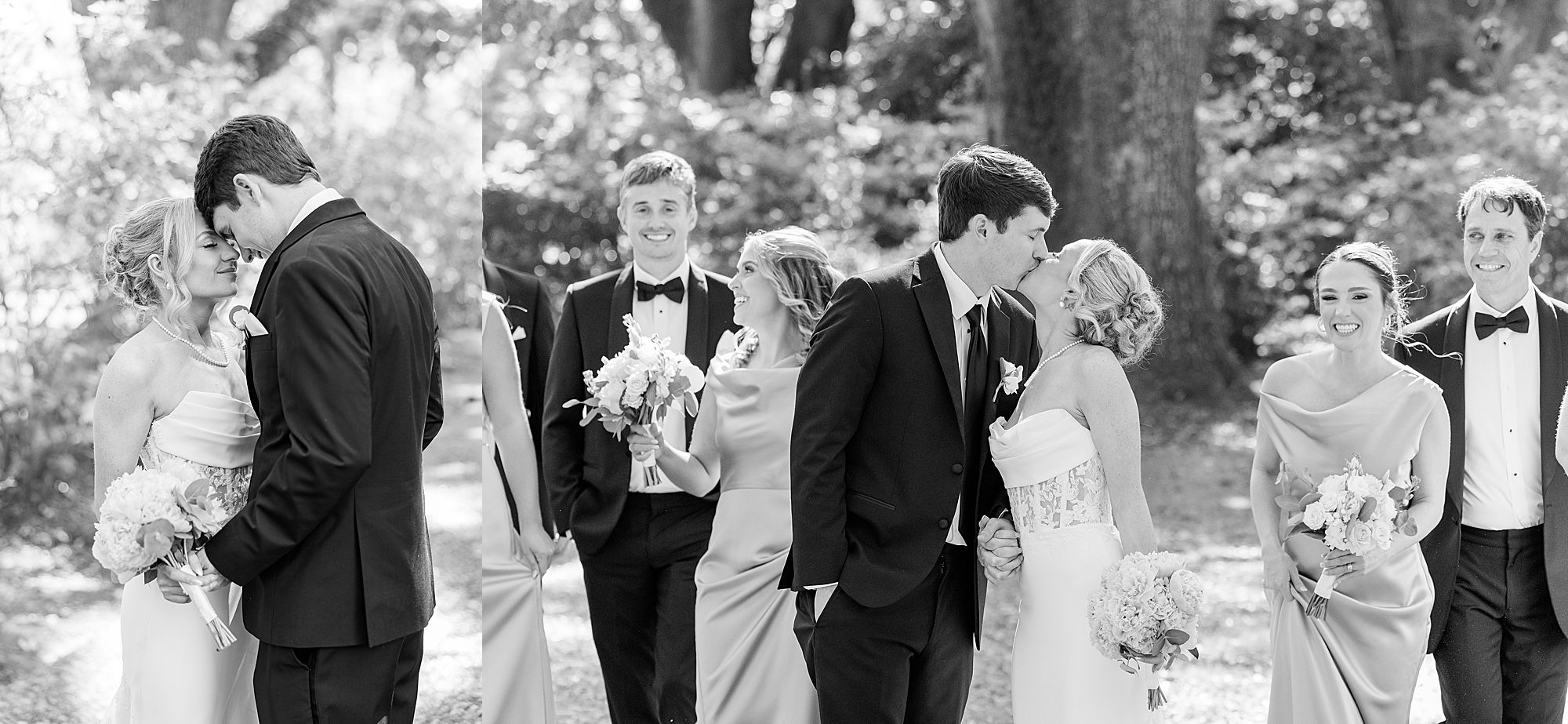 wedding party portraits