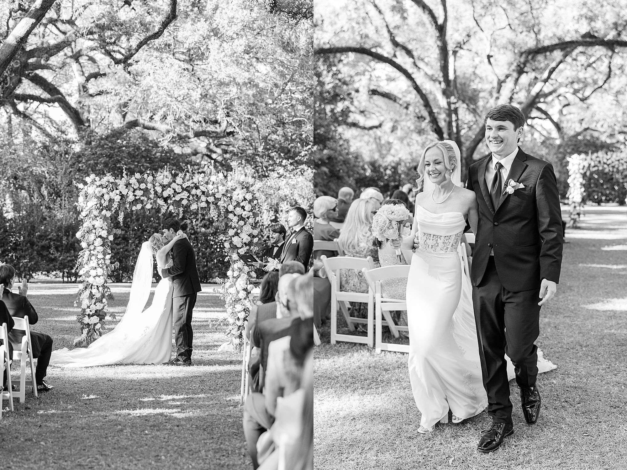 Bragg Mitchell Mansion outdoor ceremony