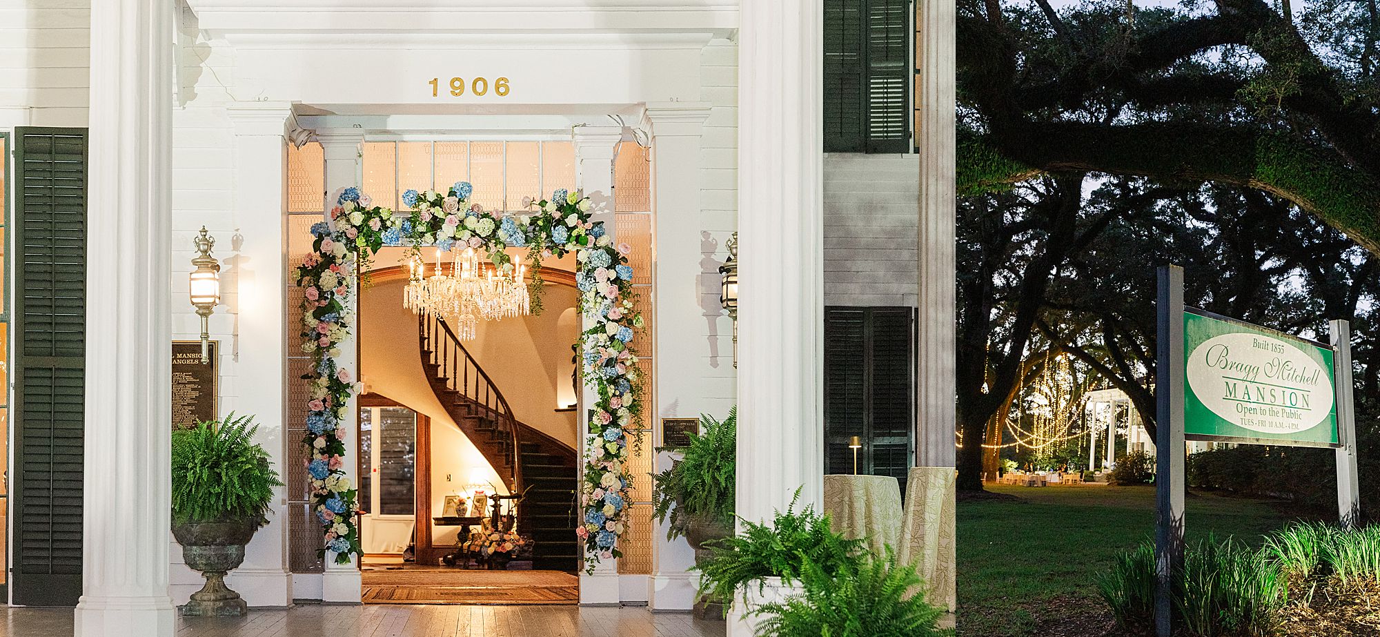 Bragg Mitchell Mansion night reception