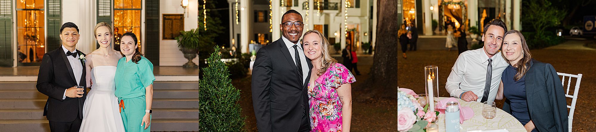 Reception guests 