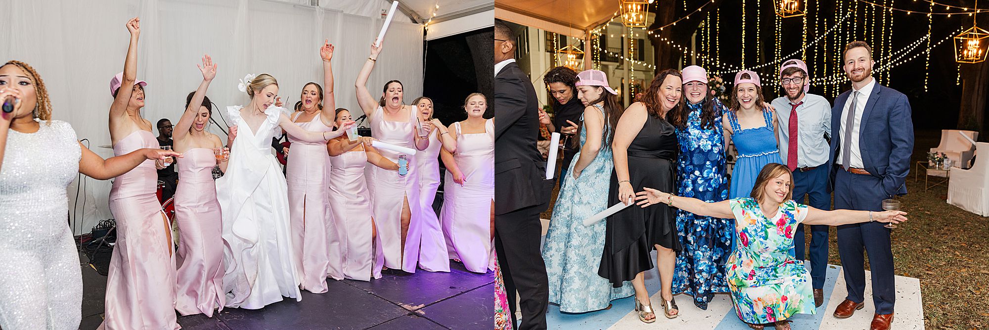 Fun wedding reception in Mobile 