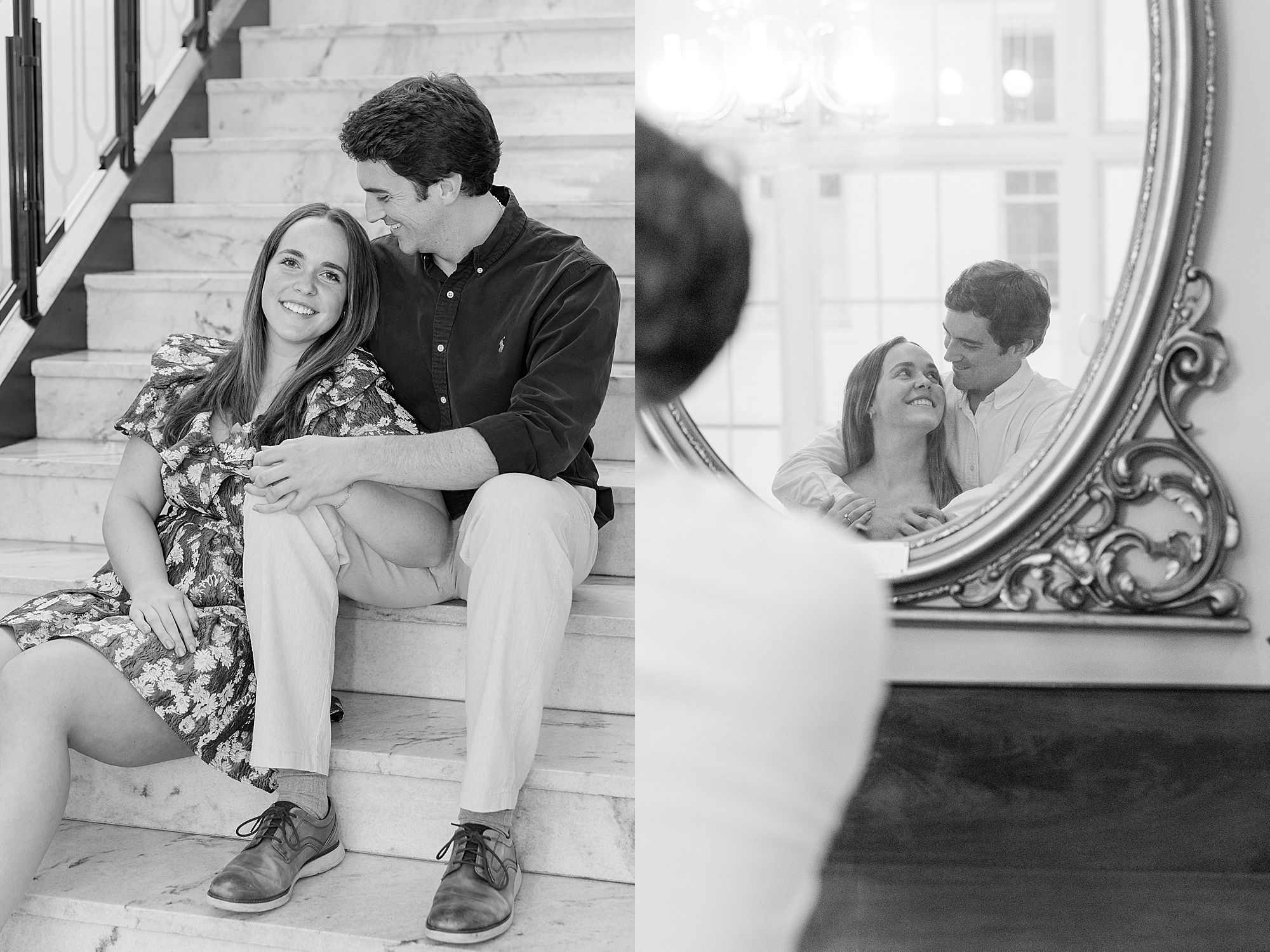 photo inside mirror