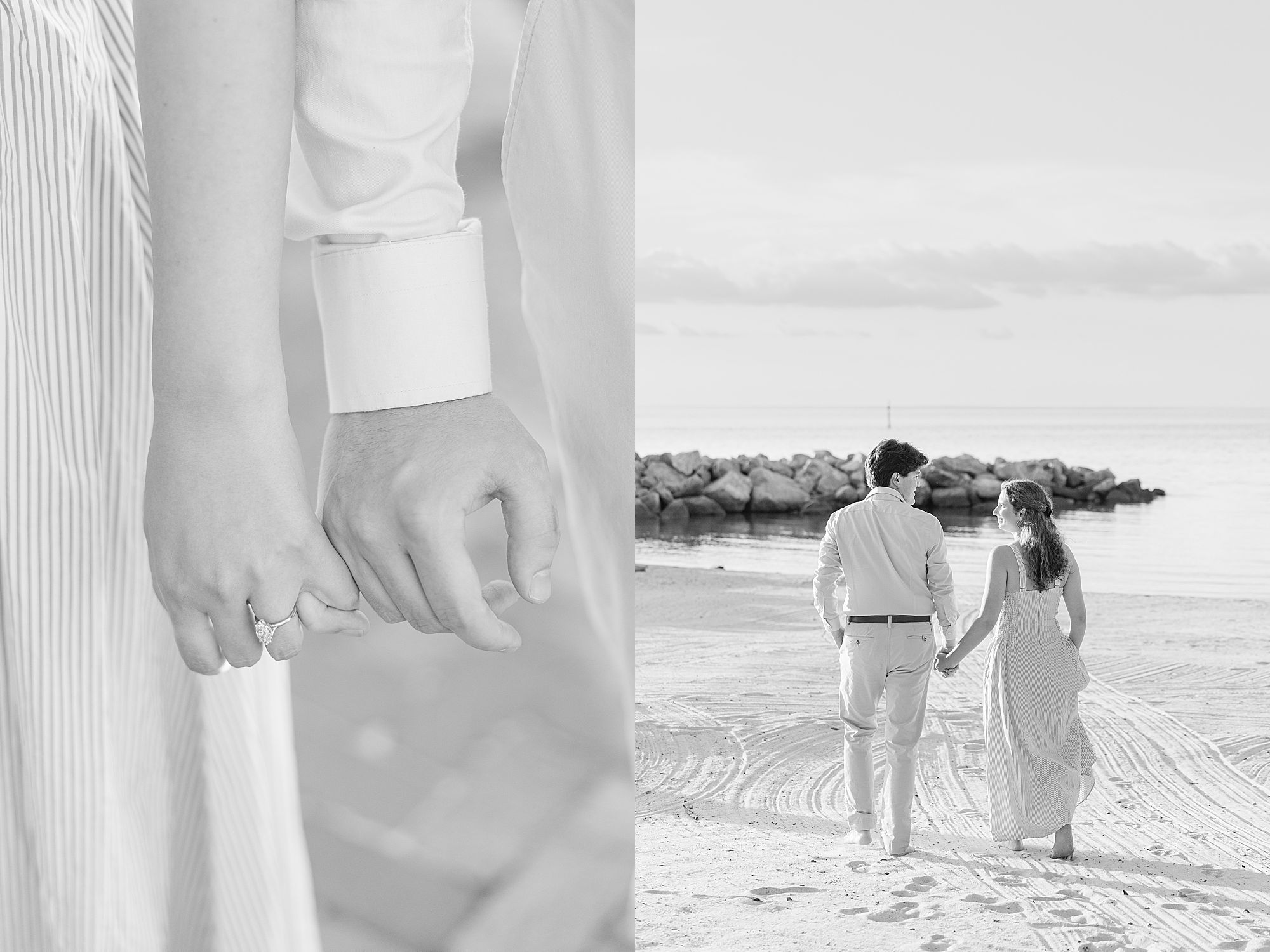 Mobile Bay engagement photos