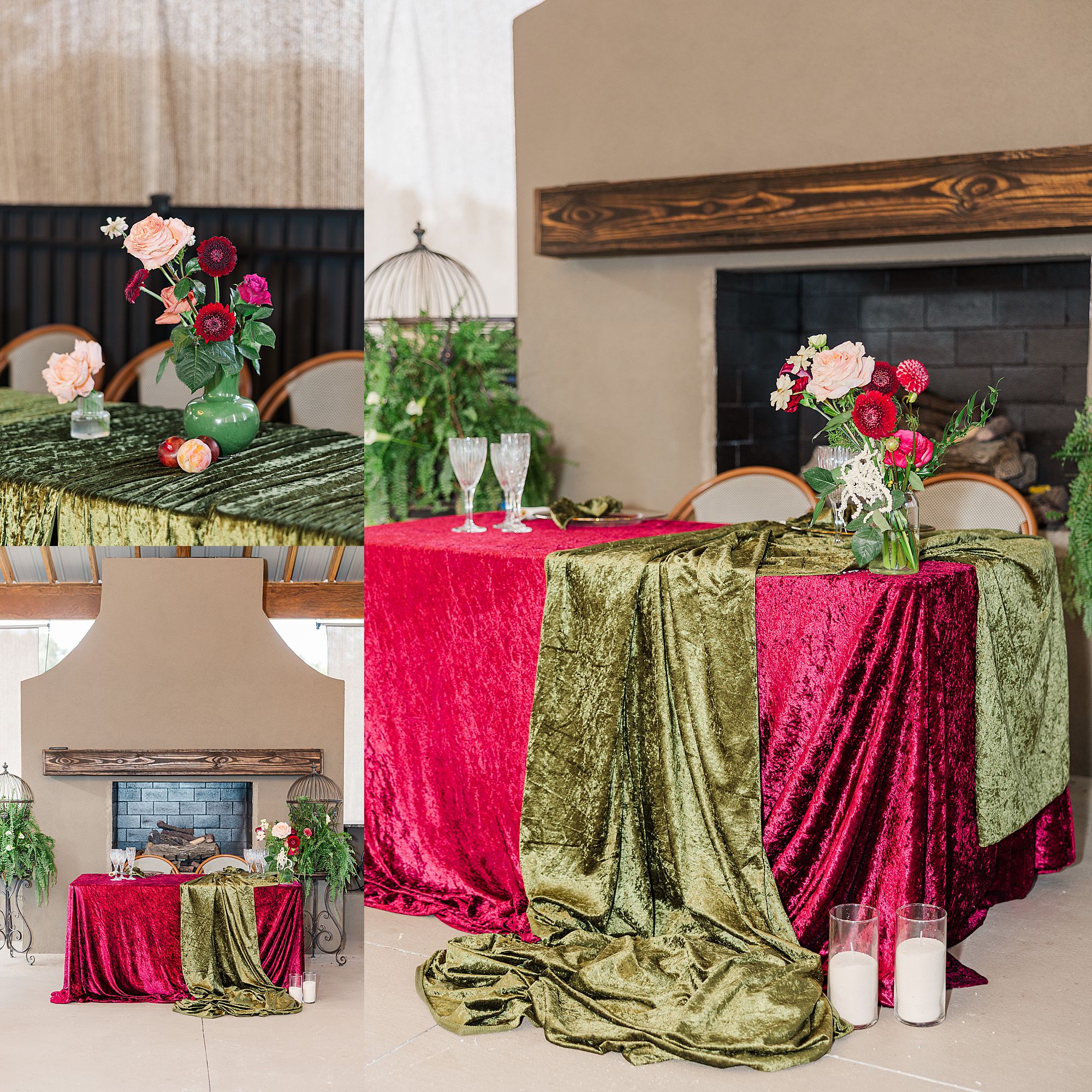 Fall wedding decor