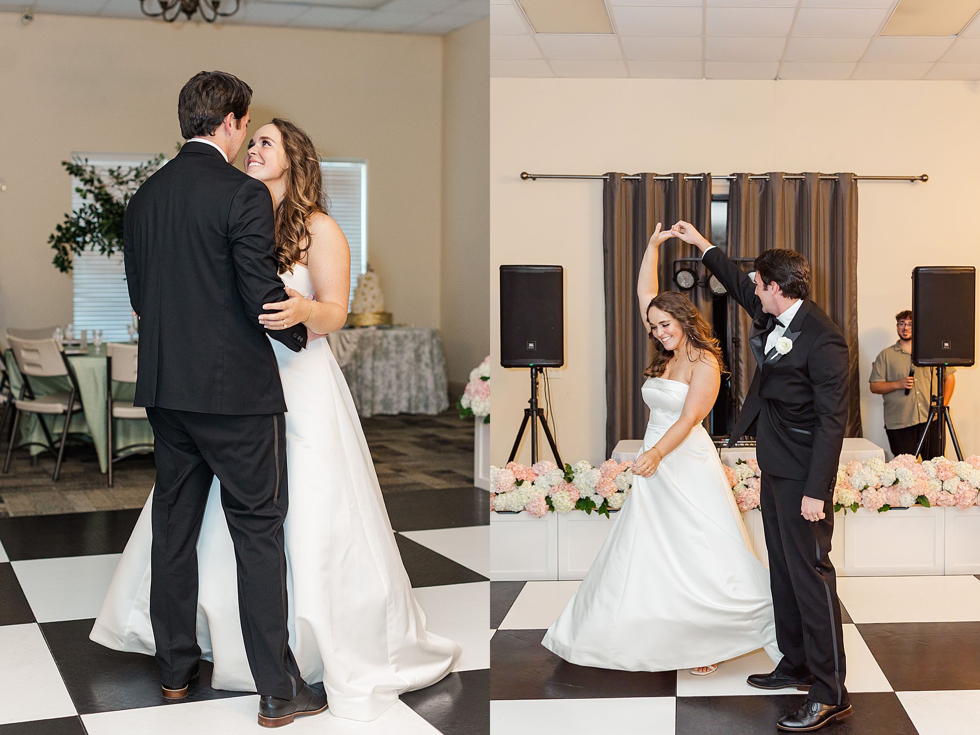 Couples first dance as husband and wife