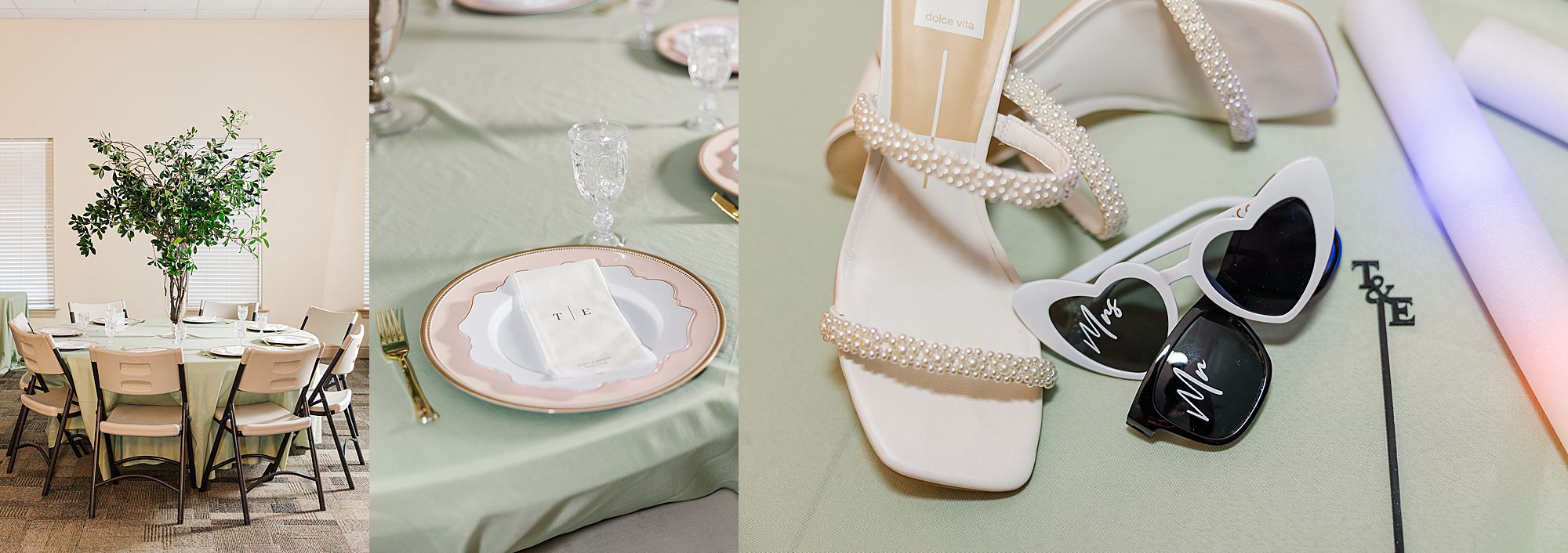 Reception decor