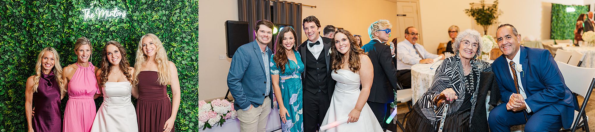 Reception candids